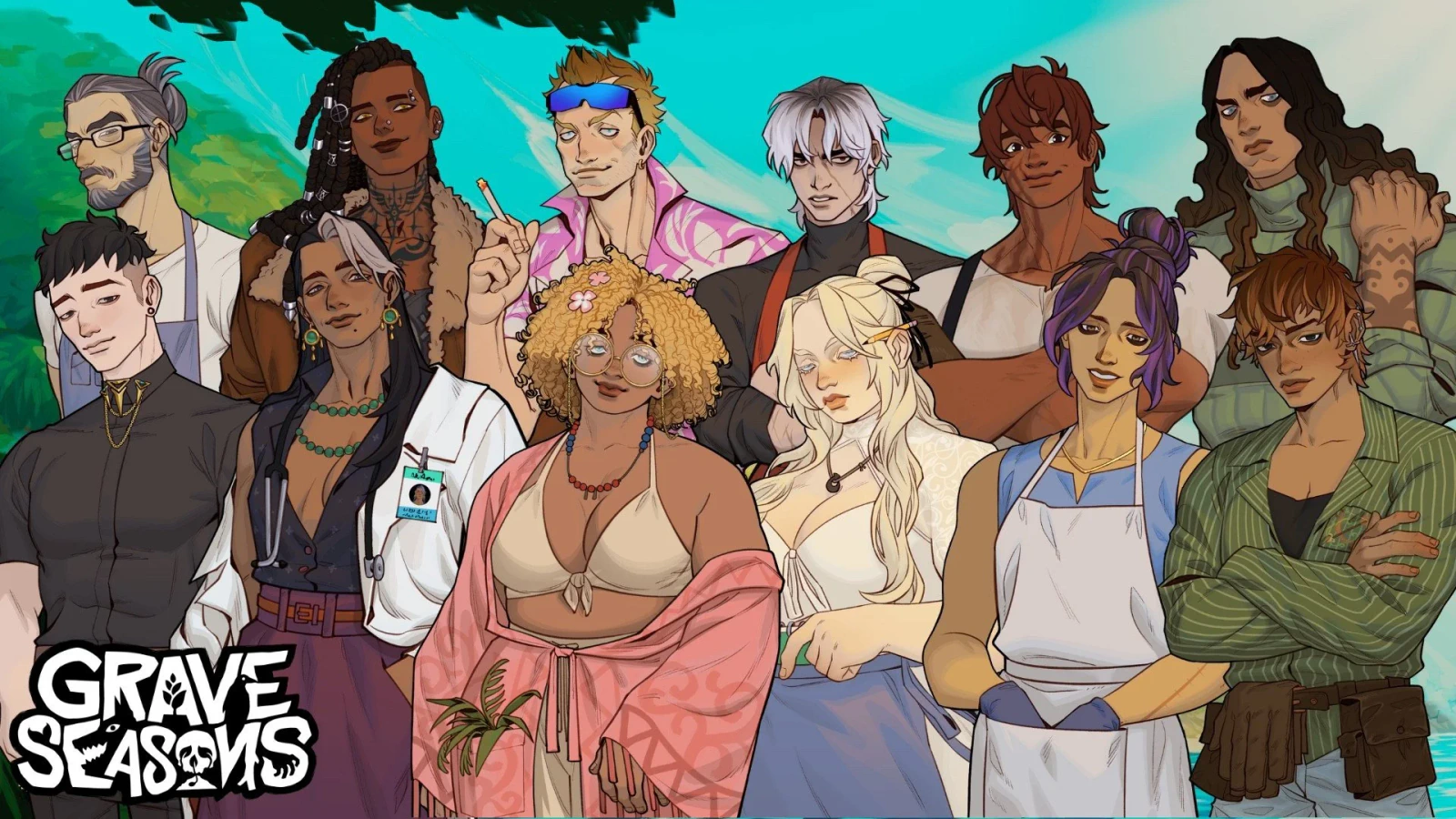 Official Grave Seasons character lineup